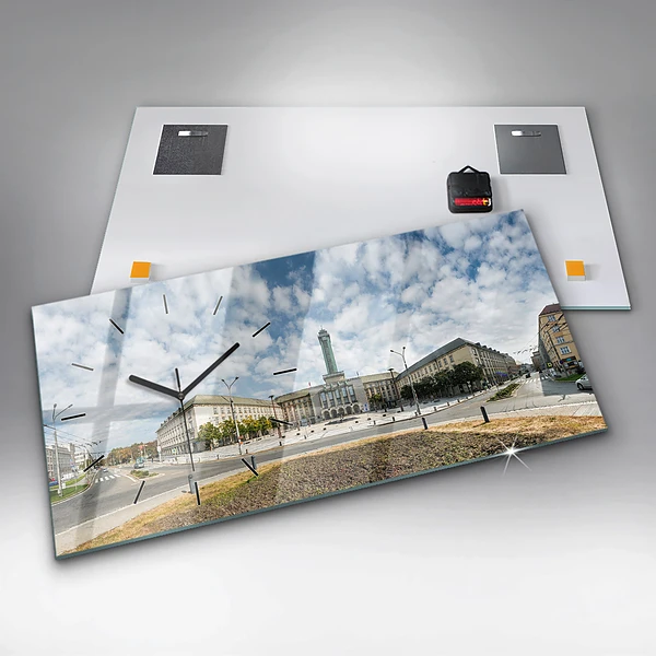 Horizontale Uhr mit motiv Panorama von Ostrava