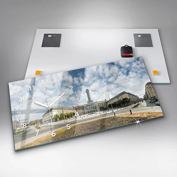 Horizontale Uhr mit motiv Panorama von Ostrava