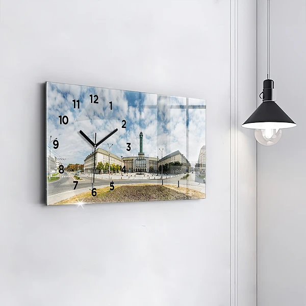 Horizontale Uhr mit motiv Panorama von Ostrava