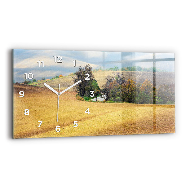 Horizontale Uhr Mähren Ländliche Landschaft