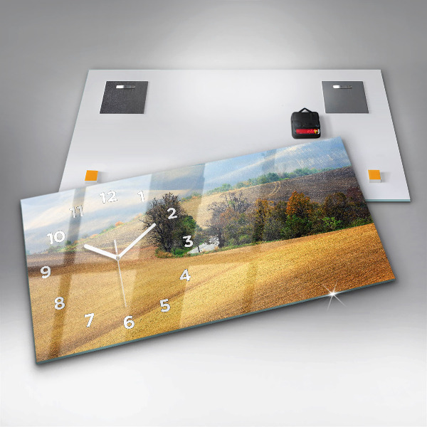 Horizontale Uhr Mähren Ländliche Landschaft