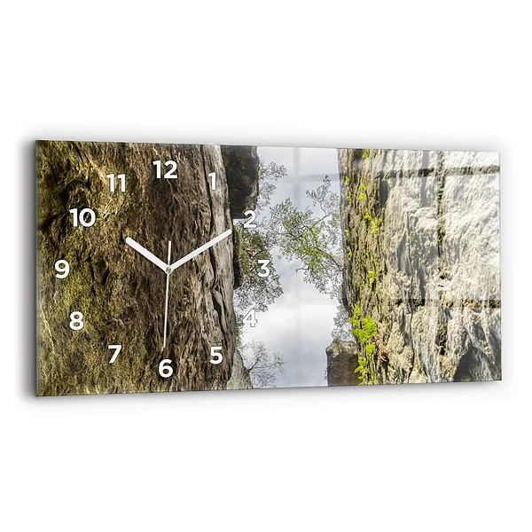 Horizontale Uhr Felsenstadt in der Tschechischen Republik