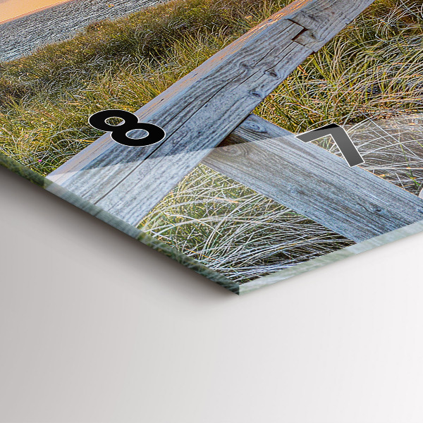 Horizontale Uhr Strandurlaub