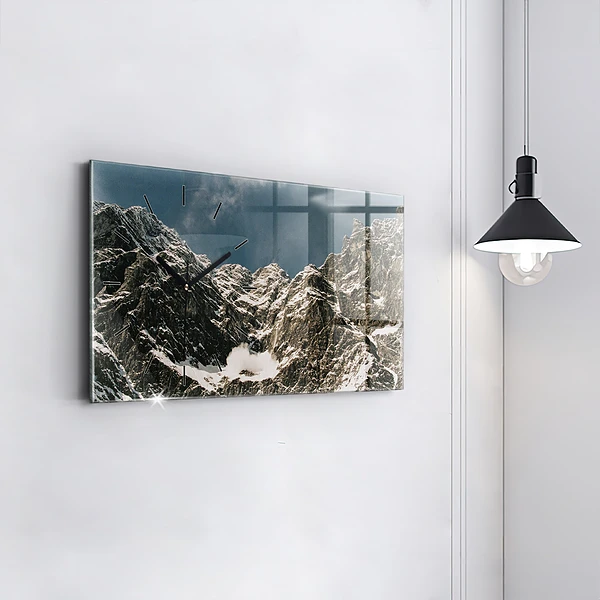 Horizontale Uhr Watzmann Berge