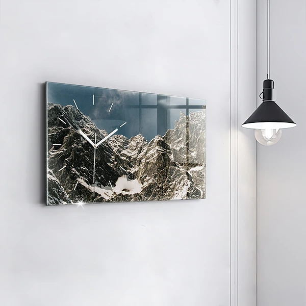 Horizontale Uhr Watzmann Berge