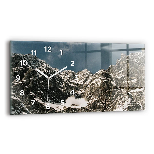 Horizontale Uhr Watzmann Berge