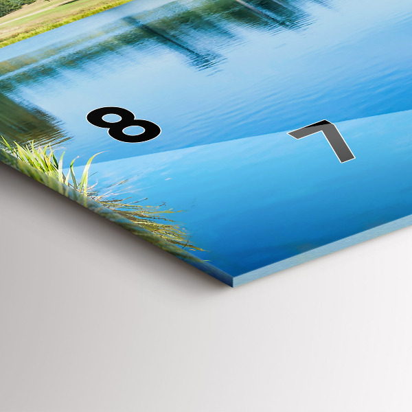 Horizontale Uhr Schloss Leeds