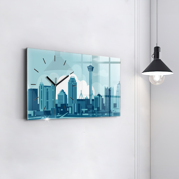 Horizontale Uhr Architektur in den USA