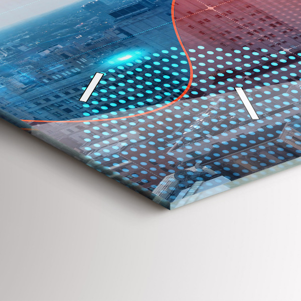 Horizontale Uhr Wolkenkratzer in Philadelphia