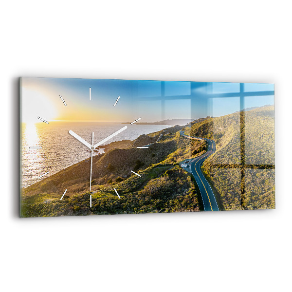 Horizontale Uhr Straße in San Francisco