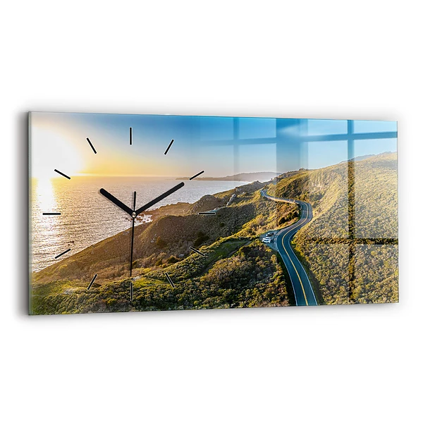 Horizontale Uhr Straße in San Francisco
