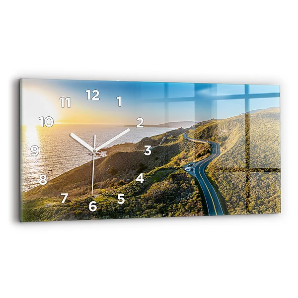 Horizontale Uhr Straße in San Francisco
