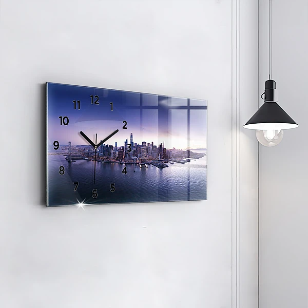 Horizontale Uhr mit motiv Ansicht von San Francisco