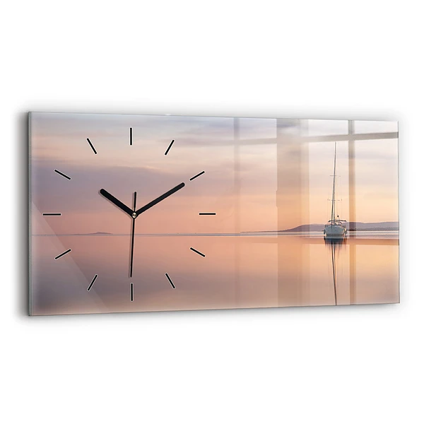 Horizontale Uhr mit motiv Balaton (Plattensee) USA
