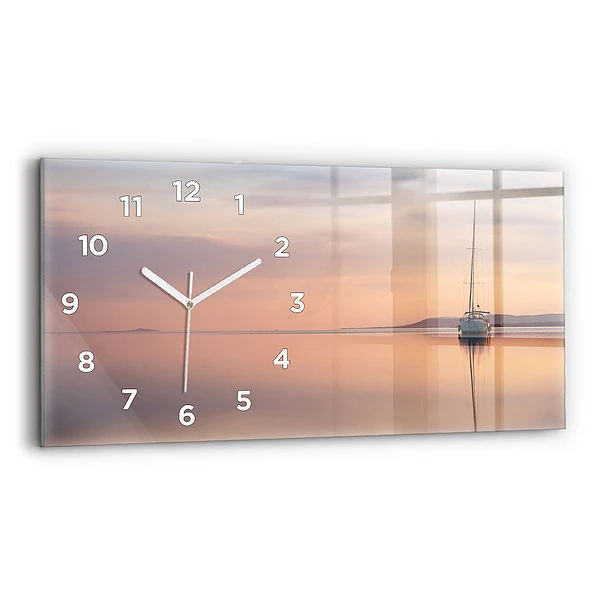 Horizontale Uhr mit motiv Balaton (Plattensee) USA