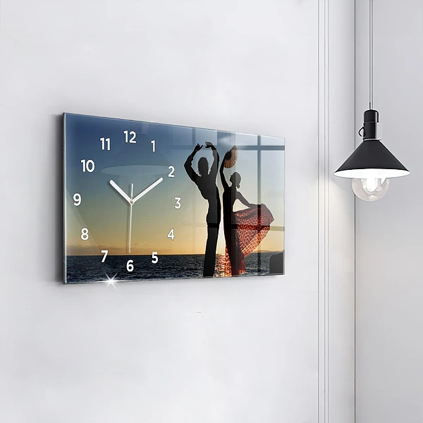 Horizontale Uhr Spanischer Tanz auf dem Meer