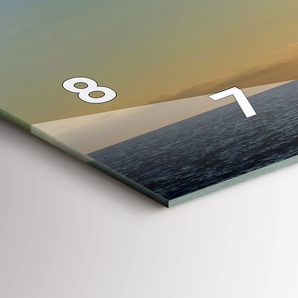 Horizontale Uhr Spanischer Tanz auf dem Meer