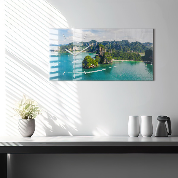 Horizontale Uhr Insel in Thailand