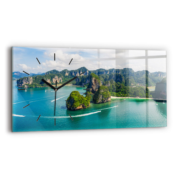 Horizontale Uhr Insel in Thailand