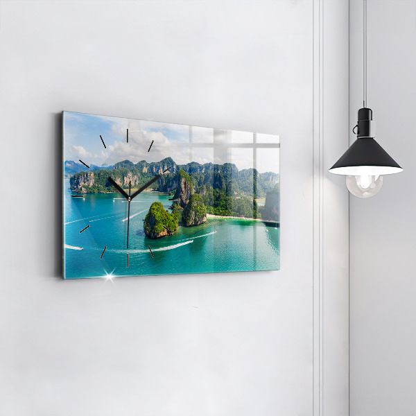 Horizontale Uhr Insel in Thailand