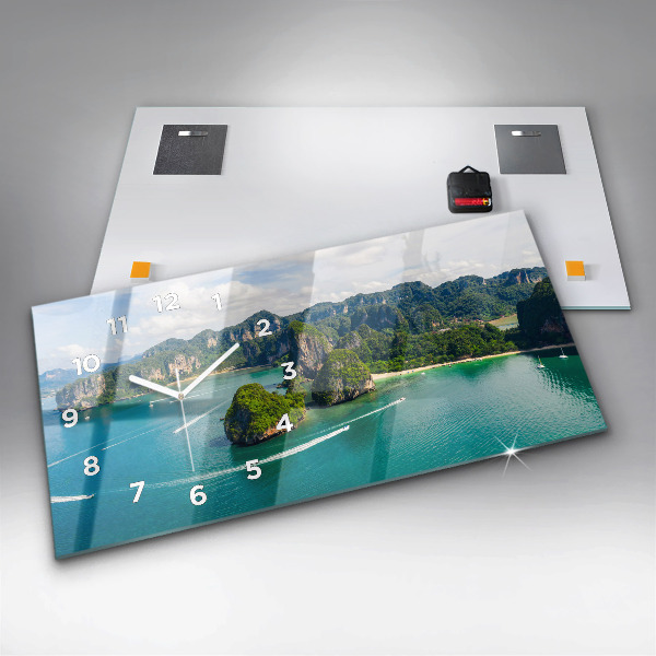 Horizontale Uhr Insel in Thailand