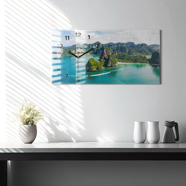 Horizontale Uhr Insel in Thailand