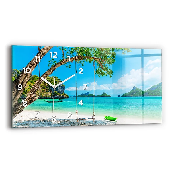 Horizontale Uhr Sonnige Insel Thailand