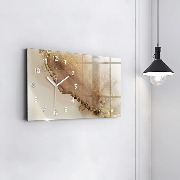 Horizontale Uhr mit motiv Moderne Kunst