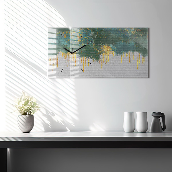 Horizontale Uhr Dekoratives Muster