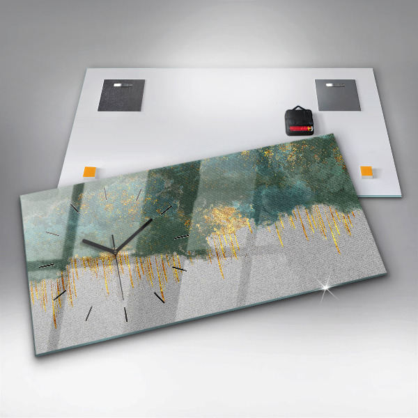 Horizontale Uhr Dekoratives Muster