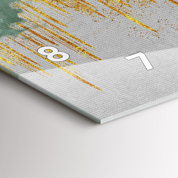 Horizontale Uhr Dekoratives Muster