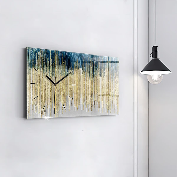 Horizontale Uhr Dekoratives Muster