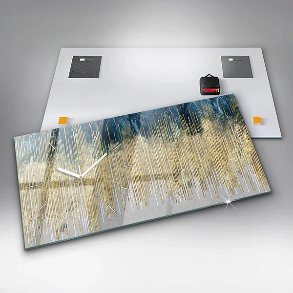 Horizontale Uhr Dekoratives Muster