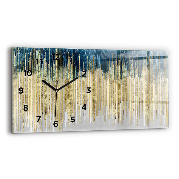 Horizontale Uhr Dekoratives Muster