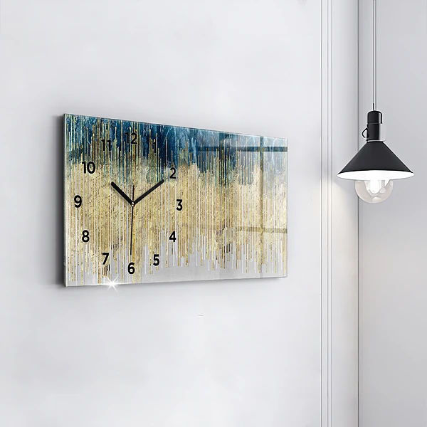 Horizontale Uhr Dekoratives Muster