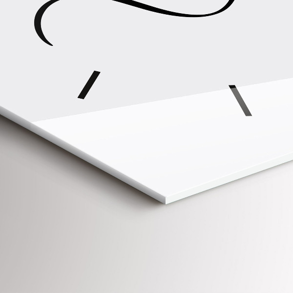 Horizontale Uhr Erinnerungen Inschrift