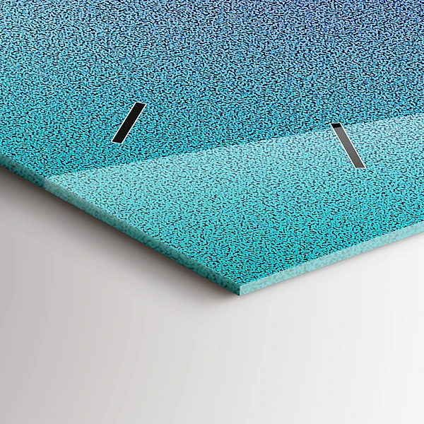 Horizontale Uhr mit motiv Muster mit Farbverlauf