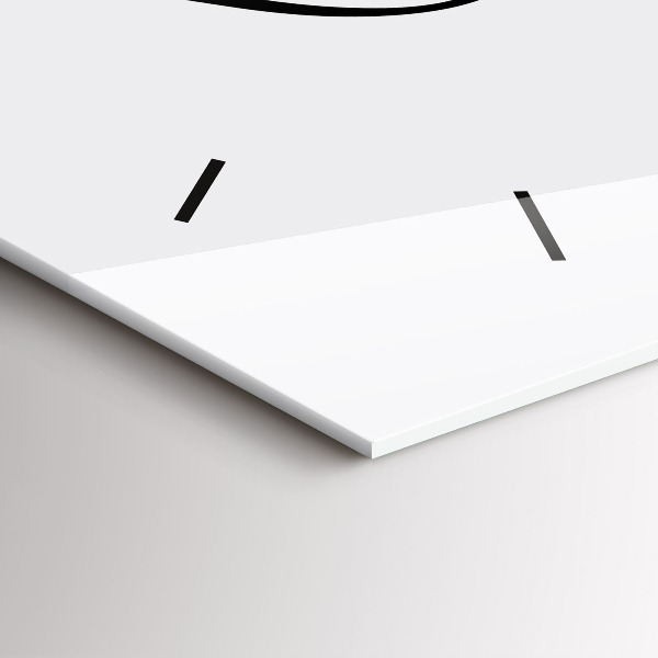 Horizontale Uhr mit motiv Reise-Inschrift