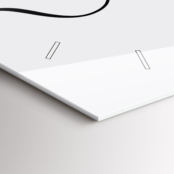 Horizontale Uhr Abenteuerliche Inschrift