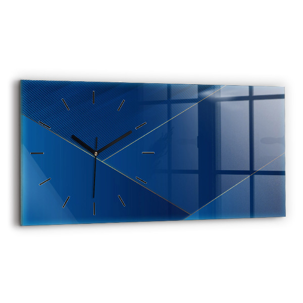 Horizontale Uhr mit motiv Ornamentale Abstraktion