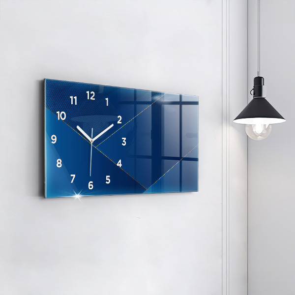 Horizontale Uhr mit motiv Ornamentale Abstraktion