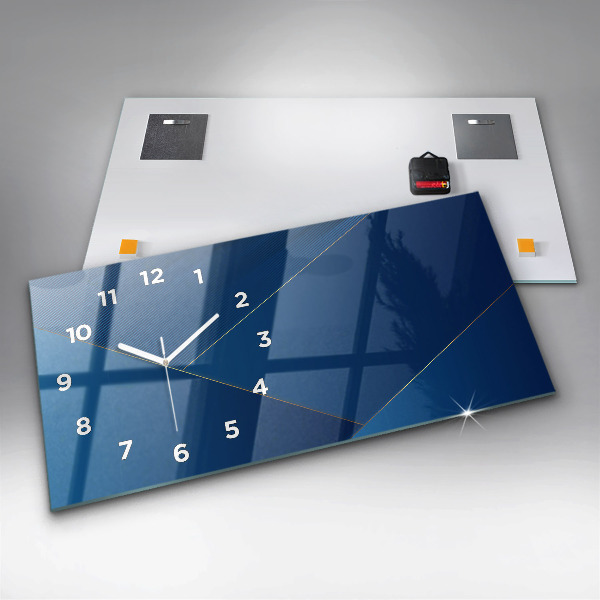 Horizontale Uhr mit motiv Ornamentale Abstraktion
