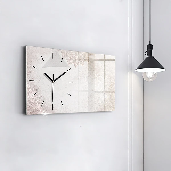 Horizontale Uhr Dekoratives Muster