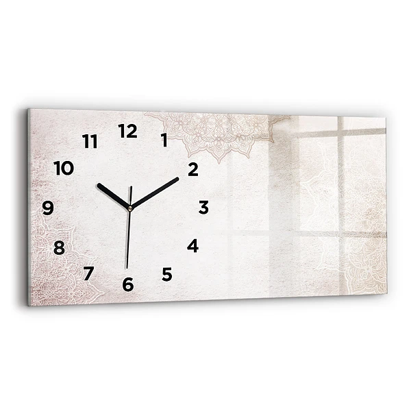 Horizontale Uhr Dekoratives Muster