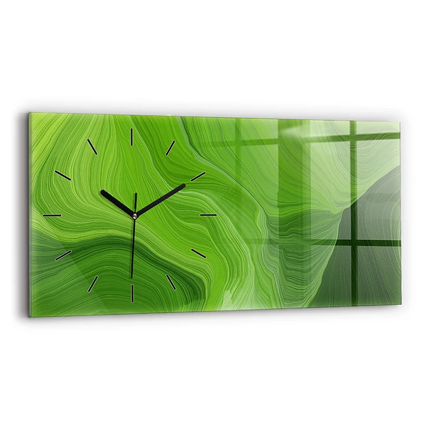 Horizontale Uhr mit motiv Moderne Wellen