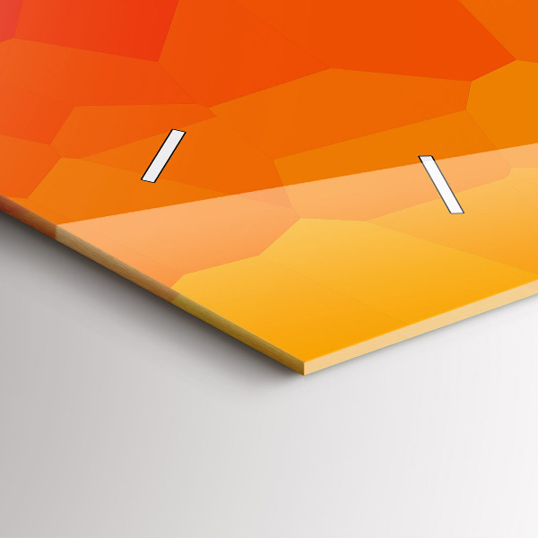 Horizontale Uhr Sonnenaufgang