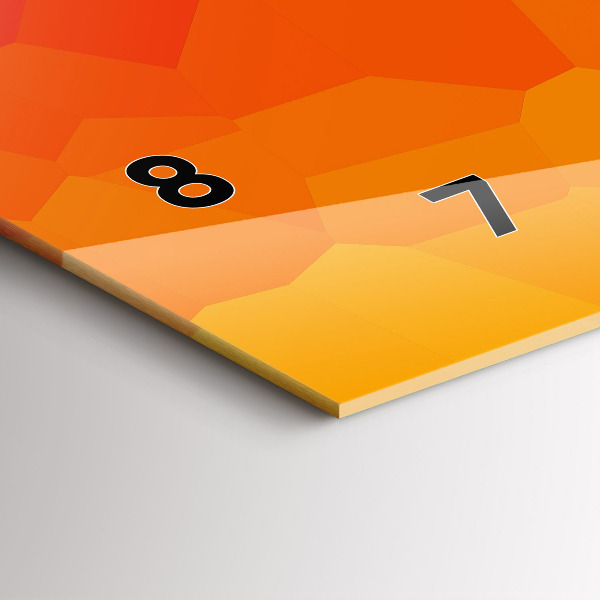 Horizontale Uhr Sonnenaufgang