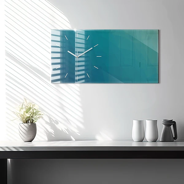 Horizontale Uhr mit motiv Marine Abstraktion