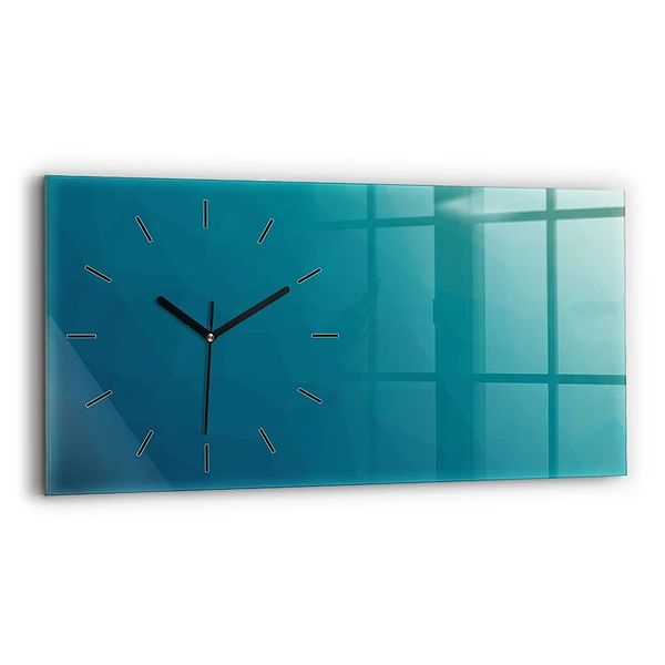 Horizontale Uhr mit motiv Marine Abstraktion