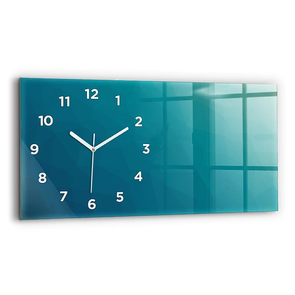 Horizontale Uhr mit motiv Marine Abstraktion